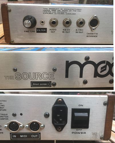 Moog-Source with Encore MIDI